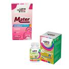 Kit Gestante PenseVita Mater Vitamina com 60 comprimidos + Complexo B com 100 cápsulas Kit Gestante PenseVita Mater Vitamina com 60 comprimidos + Complexo B com 100 cápsulas
