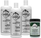 Kit Ghair Escova Alemã + Máscara B-tox Intense Kg Original Kit Ghair Escova Alemã + Máscara B-tox Intense Kg Original