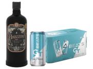 Kit Gin Amázzoni Rio Negro 750ml + Drink Pronto