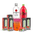 Kit Gin Eternity Melancia Energético Água de Coco e Copo