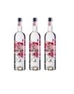 Kit Gin Flowers London Dry 750ml 3 unidades