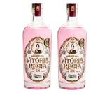 Kit Gin Vitória Régia Rosé Orgânico London Dry 750ml 2uni