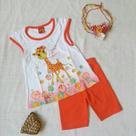 Kit girafas menina infantil