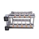 Kit giratório em aço inox 430 super GDA regulável Lobo Churrasqueiras