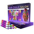 Kit Giz de Cabelo Desire Deluxe 10 Cores - Para Meninas de 5 a 13 Anos