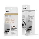 Kit Glance Henna Design Sobrancelha Escolha cor + Fixador Dermatologicamente Testado