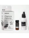 Kit glance henna ultra black 3,5 g delineador de sobrancelhas
