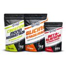 Kit Glicina 1kg + Creatina 1kg + Beta Alanina 500g 4well
