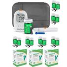 Kit glicocheck care plus 310 tiras hc487k + 300 microlanceta