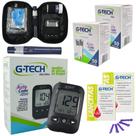 Kit Glicose Medidor Glicemia 100 Tiras + 200 Lancetas
