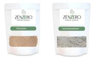 Kit Glucomanan glucomano e psyllium 100 Puro 100g Cada