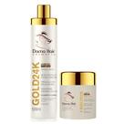Kit Gold 24k Shampoo e Máscara Dama Hair 500g