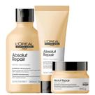 Kit Gold Quinoa Shampoo 300ml, Condicionador 200ml e Máscara 250ml Kit Gold Quinoa Shampoo 300ml, Condicionador 200ml e Máscara 250ml