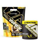 Kit Gold Whey Adaptogen Concentrado 100% Refil 900g + Creatina Adaptogen 300g