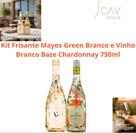 Kit Golden Duo Mayos Green Frisante Branco e Vinho Branco Baze Chardonnay 750ml Brasil Kit Golden Duo Mayos Green Frisante Branco e Vinho Branco Baze Chardonnay 750ml Brasil