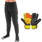 Kit Goleiro Infantil Poker Calça e Luva