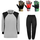 Kit Goleiro Juvenil Camisa + Calça Acolchoada + Luva De Goleiro Penalty Kit Goleiro Juvenil Camisa + Calça Acolchoada + Luva De Goleiro Penalty
