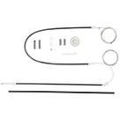Kit Golf Antigo 2/4 Portas Dianteiras até 1998 Máquina Vidro Elétrico