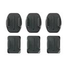 Kit GoPro Suportes Curvo + Plano Com Adesivo Kit GoPro Suportes Curvo + Plano Com Adesivo