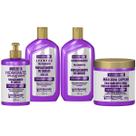 Kit Gota Dourada Desamarelador Matizador Tratamento Completo Máscara 500g
