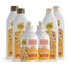 Kit Gota Dourada Infantil Clubinho Cacheados com 2 Shampoos, 2 Condicionadores e 2 Creme de Pentear Kit Gota Dourada Infantil Clubinho Cacheados com 2 Shampoos, 2 Condicionadores e 2 Creme de Pentear