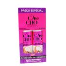 Kit Gota Dourada Meu Cacho Perfeito Óleo de Coco e Macadâmia Shampoo e Condicionador 300ml