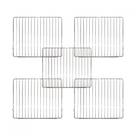 Kit Grade Cromada para Fornos de Embutir 57 Litros - 5 peAas
