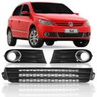 Kit Grade Moldura Cromado Parachoque Gol G5 Gv Kit Grade Moldura Cromado Parachoque Gol G5 Gv