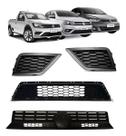 Kit Grade Parachoque Gol G8 2018 19 20 21 22 2023 Sem Emblem Preto Kit Grade Parachoque Gol G8 2018 19 20 21 22 2023 Sem Emblem Preto