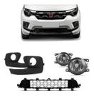 Kit Grade Parachoque Mobi 2016 2017 2018 2019 2020 Com Furo Para Pintura