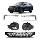 Kit Grade Parachoque Tiggo 8 2021 2022 2023 2024 2025 Preto Kit Grade Parachoque Tiggo 8 2021 2022 2023 2024 2025 Preto