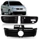 Kit Grade Polo 2003 A 2006 Superior + Par Molduras Fechada
