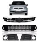 Kit Grade Radiador Com Furo Aro Gol G5 2009 2010 2011 2012 Kit Grade Radiador Com Furo Aro Gol G5 2009 2010 2011 2012