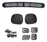 Kit Grade Tela Alto Falant Painel E Difusore S10 Blazer