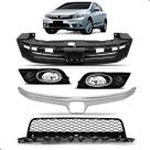 Kit Grades E Farol Milha Para Civic 2013 2014
