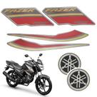 Kit Gráfico Adesivo Completo Fazer 150 Sed 2020 2021 Preto Kit Gráfico Adesivo Completo Fazer 150 Sed 2020 2021 Preto