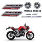 Kit Gráfico Adesivo Completo Fazer 250 Fz25 2018 2019 2020 Vermelho Kit Gráfico Adesivo Completo Fazer 250 Fz25 2018 2019 2020 Vermelho
