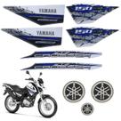 Kit Gráfico Adesivo Completo Xtz Crosser 150 2015 2016 Branco Kit Gráfico Adesivo Completo Xtz Crosser 150 2015 2016 Branco