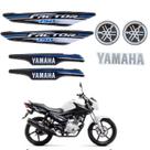 Kit Gráfico Adesivo Completo Ybr Factor 150 2017 Branco Kit Gráfico Adesivo Completo Ybr Factor 150 2017 Branco