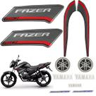 Kit Gráfico Adesivo Completo Ys Fazer 150 Ed 2014 2015 Preto Kit Gráfico Adesivo Completo Ys Fazer 150 Ed 2014 2015 Preto