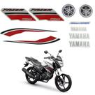 Kit Gráfico Adesivo Completo Ys Fazer 150 Sed 2019 Branco Kit Gráfico Adesivo Completo Ys Fazer 150 Sed 2019 Branco