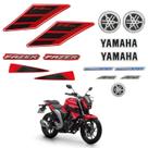 Kit Gráfico Adesivo Completo Ys Fazer 250 Fz25 Vermelho 2022 2023 Kit Gráfico Adesivo Completo Ys Fazer 250 Fz25 Vermelho 2022 2023