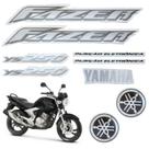 Kit Gráfico Adesivo Completo Ys250 Fazer 250 2005 2006 Preto Kit Gráfico Adesivo Completo Ys250 Fazer 250 2005 2006 Preto