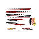 Kit Gráfico Adesivos Take Carenagem Plástico Biker 4ction Honda CRF 230