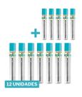 Kit Grafite Hi Polymer 2B 0.7mm Com 12 Tubos 24 Minas Pentel