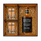 Kit Grain Whiskey Master + 2 Copos 250ml +caixa Presenteavel