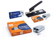 Kit Grampeador Profissional 100 Folhas + 1000 Grampos 23/10
