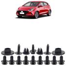 Kit Grampo Parabarro Dianteiro HB20 2020 2021 2022 2023 16 Peças Kit Grampo Parabarro Dianteiro HB20 2020 2021 2022 2023 16 Peças