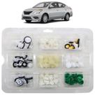 Kit Grampo Presilha Forração Forro Porta Universal Carro 90 Peças