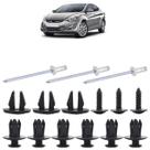 Kit Grampo Presilha Parabarro Dianteiro Elantra 2012 2013 2014 2015 2016 15 Peças
